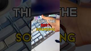 The Best Sounding Keyboard keyboard mechanicalkeyboard gamingsetup unboxing technology tech [upl. by Bat]