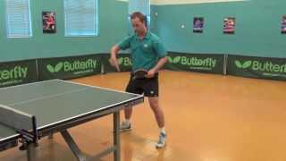 How to Play Table Tennis The Stance [upl. by Adliw]