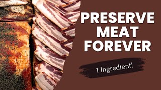 Preserve Meat FOREVER with Historical Salt Cured Method [upl. by Olen]