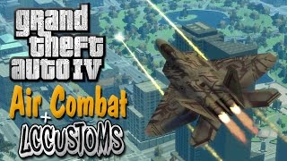 GTA IV Mods  Jets amp Liberty City Customs  Ultimate Dogfight [upl. by Elamaj]