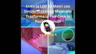 Striscia LED 20 Metri con Sincronizzazione Musicale Trasforma la Tua Casa in Pochi Secondi [upl. by Saref805]