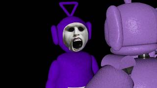 Tinky Winky Meet Tinky Winky From FNaTL 2 Cinema 4D [upl. by Pearla]