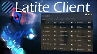 LATITE CLIENT V2  Out Now Minecraft Bedrock Edition 12080 Client [upl. by Oiled]