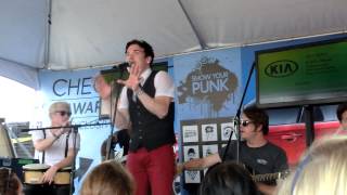 Set It Off  Nightmare  live acoustic  Vans Warped Tour 2013 Buffalo [upl. by Orpheus]