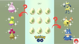 HATCHED ANOTHER 60 ROAD TO SINNOH EVENT EGGS ANY SHINY LUCK Part 2  Pokemon Go [upl. by Brawley]