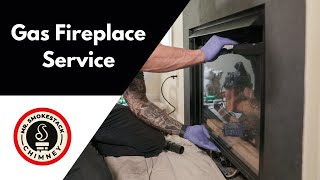 Gas Fireplace Service in Raleigh NC [upl. by Yelbmik83]