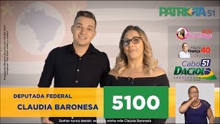 Mãe de MC Gui e outros candidatos  PATRI  Deputado Federal SP 2018  Inserção 10092018 [upl. by Fonzie299]