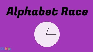 ESL Game Alphabet race [upl. by Apeed]