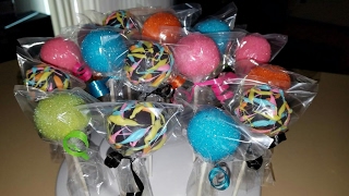 DIY Neon cake pops [upl. by Gahan]