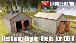 New PECO Ffestiniog Railway Engine Shed kits for OOHOOO9 [upl. by Fabriane]