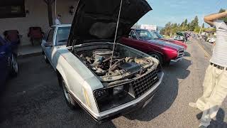 1980 Ford Mustang Fox body notchback at Rumble by the Bay in Bigfork MT 2024 [upl. by Ellivnarg]