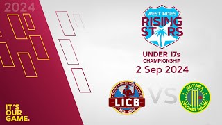 🔴 LIVE Leewards Islands v Guyana  CWI Men’s Under 17  50 Over Championships 2024 [upl. by Chandra]