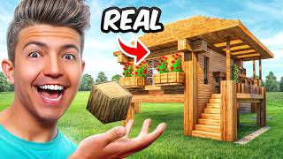 I Did Every Minecraft Challenge in Real Life [upl. by Fidelis]