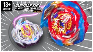 UPPER ATTACK DESTROYS ALL Infinite Achilles VS Rage Luinor Beyblade Burst Pro Series Battle 13 [upl. by Laon]