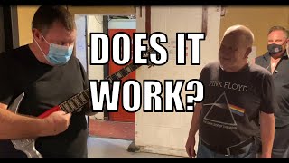 EOPF Superfan makes his own Pink Floyd quotThe Wallquot Hammer Guitar [upl. by Nahtaj197]