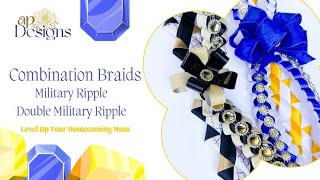 Combo Braids  Military Ripple [upl. by Alleul]