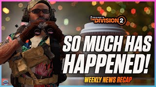 The Division 2 Weekly News Recap Season XP Bug New System amp Settings amp Journey Mission Modifiers [upl. by Ademordna609]