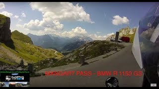 Mangart Pass Motorrad  Mangart Slowenien mit dem Motorrad  BMW R 1150 GS [upl. by Enoed126]