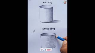 Art Lesson How to Shade Smudging Technique  drawing shorts art [upl. by Iloj56]