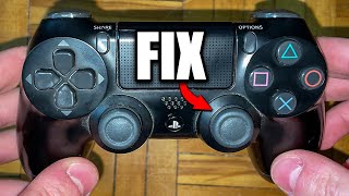 How To Fix Stick Drift On PS4 Controller Easy Fix [upl. by Aznecniv562]