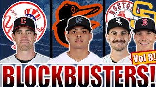 3 BLOCKBUSTER MLB Trades 4 Right Now Luzardo Orioles Cease Red Sox amp Duran Padres Bieber Yankees [upl. by Freud]