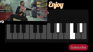 Enjoy  Tekno  Piano Tutorial [upl. by Benedicto]