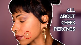 What you Need to Know About Cheek Piercings  Dimple Piercings [upl. by Thebault944]