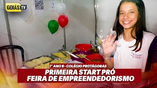 7° ANO B  COMIDA ITALIANA START PRÓ FEIRA DE EMPREENDEDORISMO [upl. by Zetroc527]