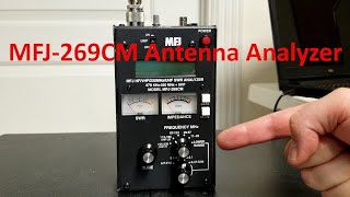 LCARA HAM Radio MFJ269CM Antenna Analyzer [upl. by Lyndel108]