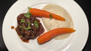 Recette de filet mignon de bœuf sauce poivrade [upl. by Peggie]