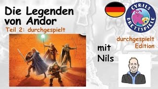 Cyrils Brettspiele  Die Legenden von Andor Brettspiel S18E02  es geht los [upl. by Barthold81]