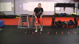 Agility Ladder Ali Shuffle  exercise of the week [upl. by Aubrette]