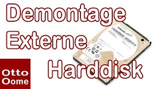 Demontage Externe Harddisk [upl. by Pacian]