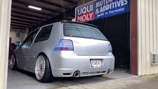 MK4 R32 with Milltek Headers amp Exhaust  Eurofed Automotive Atlanta [upl. by Palla]