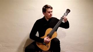 Matteo Carcassi Etude 23 from 25 Etudes op 60 played by Patrik Kleemola [upl. by Prestige779]