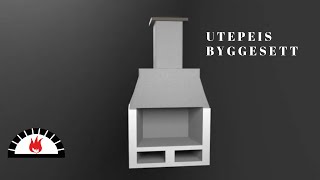 Utepeis byggesett Isokern Garden [upl. by Swenson]