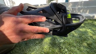 A Quick look at the Burton step on Bindings [upl. by Alakim]