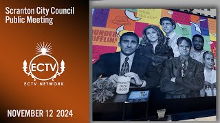 Scranton City Council 111224 [upl. by Anileme]