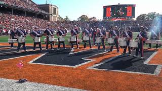 Marching Illini Drumline Performance  ILLINOIS vs Indiana 11112023 [upl. by Silber]