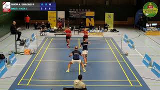 BadmintonBundesliga 3 Runde Pressbaum  Traun Court 1 [upl. by Laden]