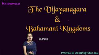 Vijayanagara amp Bahamani Empire Extent Rulers Contention Success amp Decline  ICSE Class 7 History [upl. by Charisse]