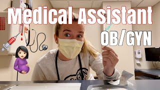 Day In The Life As a MEDICAL ASSISTANT  OBGYN Clinic  2021 [upl. by Attenaz680]