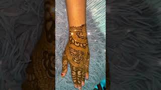 Cutwork Mehndi design bollywood song music youtubeshorts mehndi dubaimehndi shorts [upl. by Vernor553]