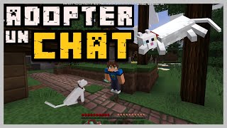 ADOPTER UN CHAT  SUR MINECRAFT BEDROCK XboxPS4SwitchWindows [upl. by Nottus]