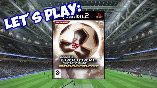 Pro Evolution Soccer Management · Retro Football PS2 [upl. by Ellatnahc380]