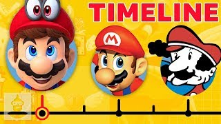 The Complete Super Mario TimelineSo Far  The Leaderboard [upl. by Eidnak32]