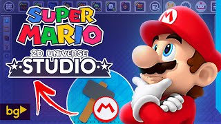 SUPER MARIO UNIMAKER  Novo Nome Anunciado 2D Universe Studio [upl. by Hizar]