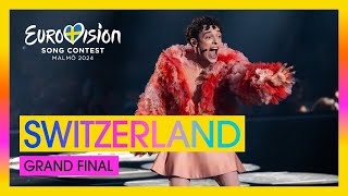 Nemo  The Code LIVE  Switzerland  Grand Final  Eurovision 2024 [upl. by Noivart]