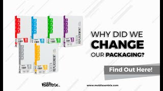 MobileSentrix  Why did we change our packaging [upl. by Nwahsel]