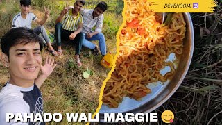 PAHADO MAI BANAI MAGGIE  UTTARAKHAND minivlog almora [upl. by Sualokcin]